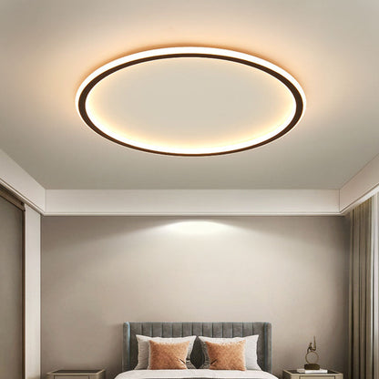 Scandinavische Ronde Plafondlamp LED - Minimalistisch Design Eetkamer