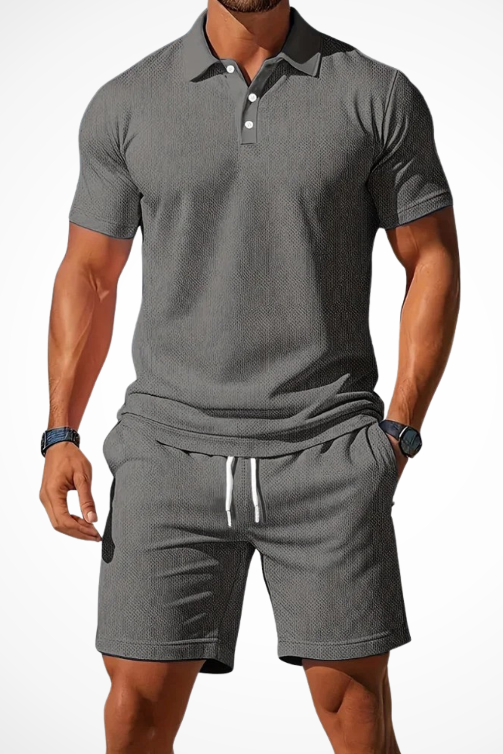 Polo Set | Zomerse heren set – stijlvol, luchtig en comfortabel