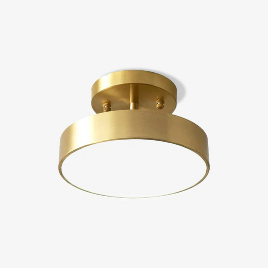 Gouden Draaibare Plafondlamp – Minimalistische Luxe voor elke Ruimte