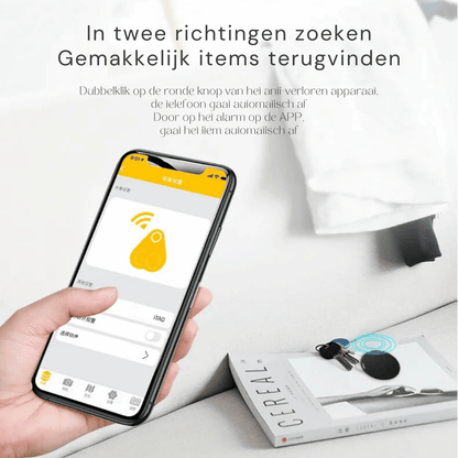 Set van 3 Mini GPS Trackers – Vind Auto, Sleutels & Waardevolle Spullen Direct Terug