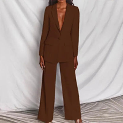 Olivia | Stijlvolle Casual Blazer En Broek Set Voor Dames 12