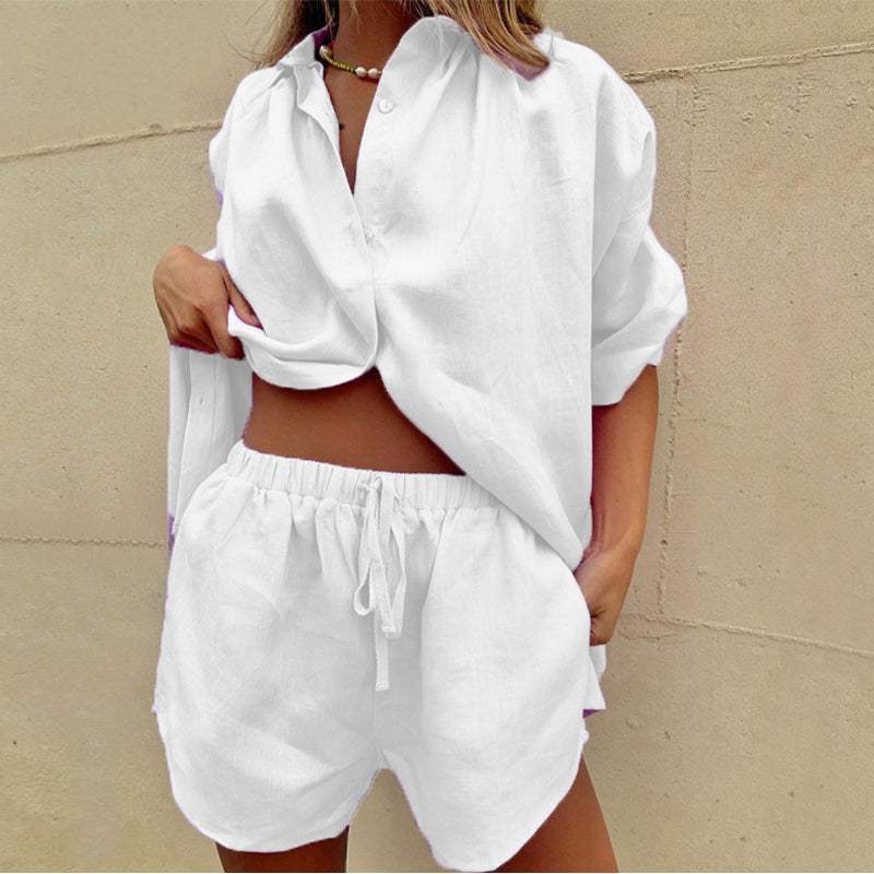 Emma | Casual Elegante Blouse en Korte Broek Set 5