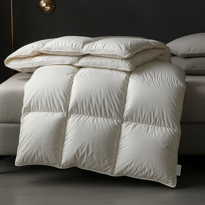 Queens Ganzendons Dekbed – Luxe & Ademend Dekbed met Aanpasbare Warmtegraad