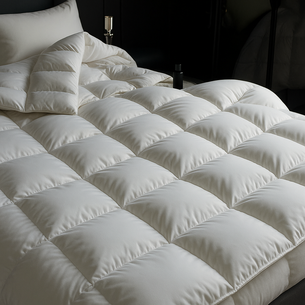 Queens Ganzendons Dekbed – Luxe & Ademend Dekbed met Aanpasbare Warmtegraad