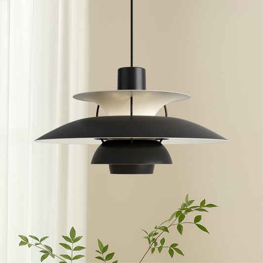 Multilayer Hanglamp – Driedelige Deens Designlamp van Aluminium | Moderne LED Hangverlichting voor Eettafel, Keuken of Woonkamer