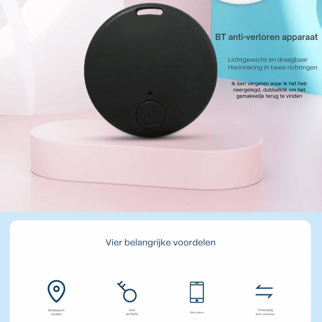 Set van 3 Mini GPS Trackers – Vind Auto, Sleutels & Waardevolle Spullen Direct Terug