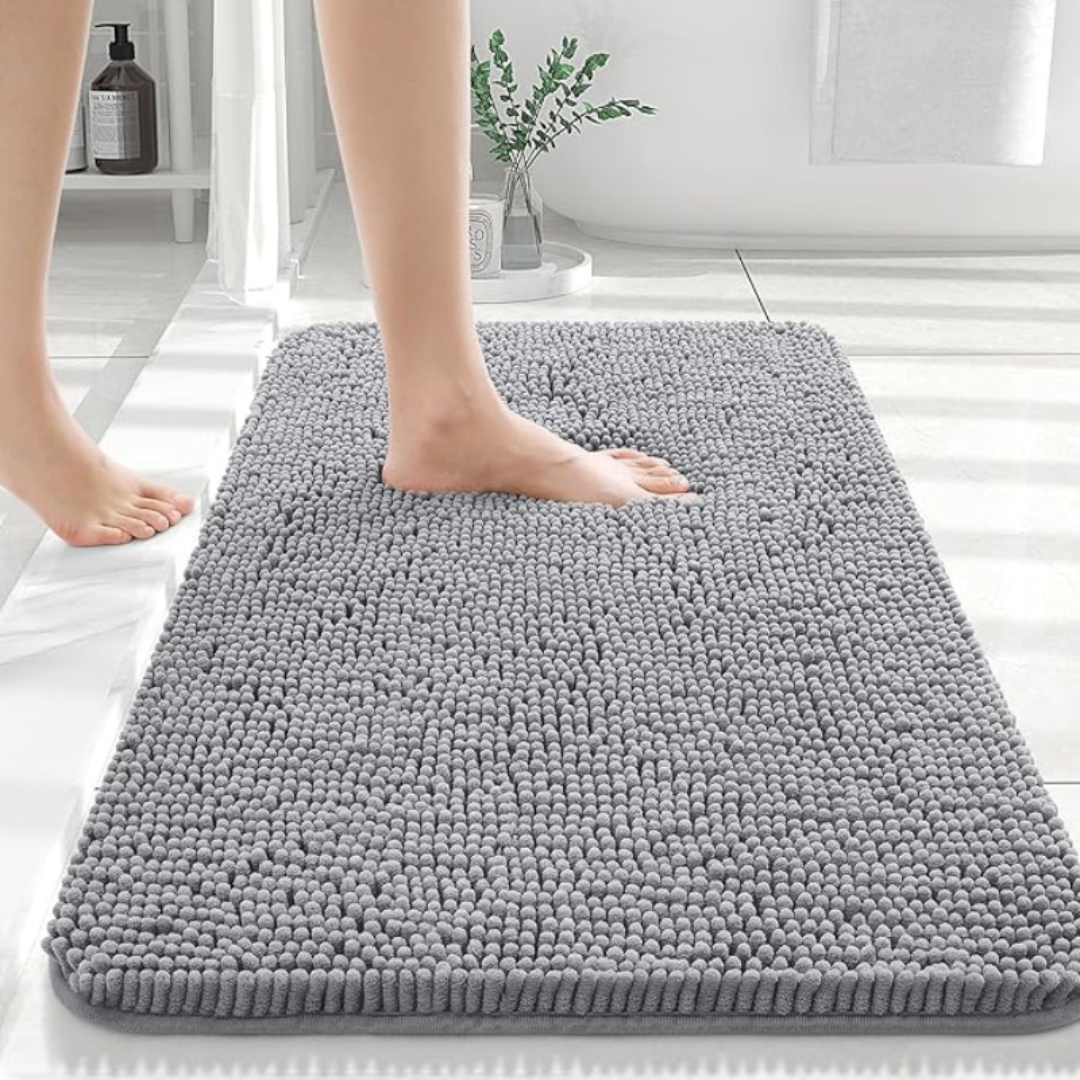Zachte badmat – Antislip, snel drogend & comfortabel voor de badkamer