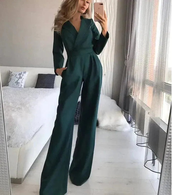 Emma | Elegante Lange Mouwen Jumpsuit 3