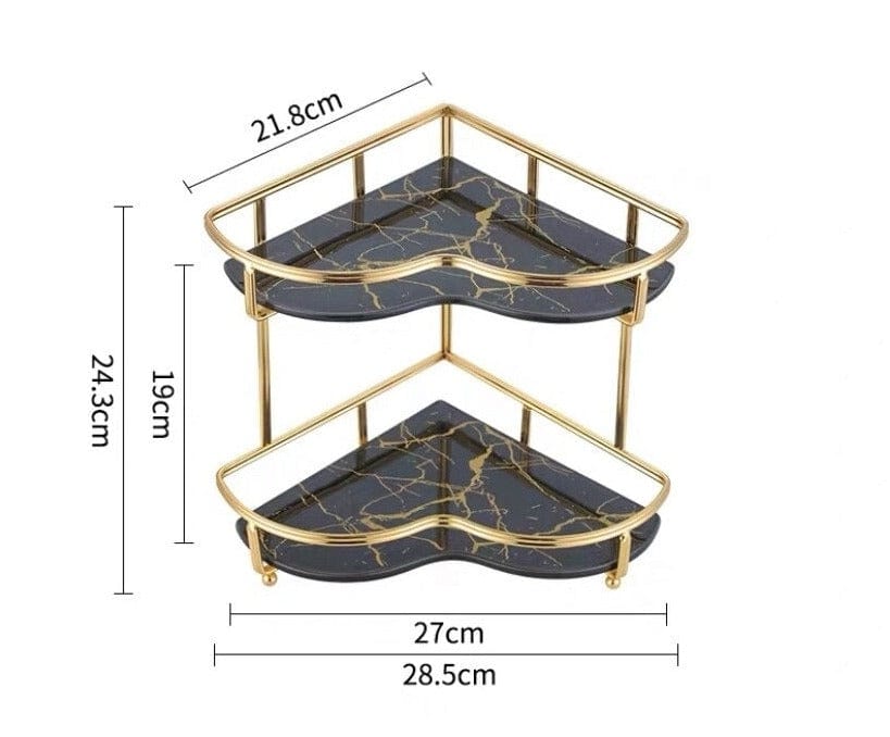 NookCorner | Luxe Ruimtebesparende Hoek Organizer voor Badkamer en Interieur 6