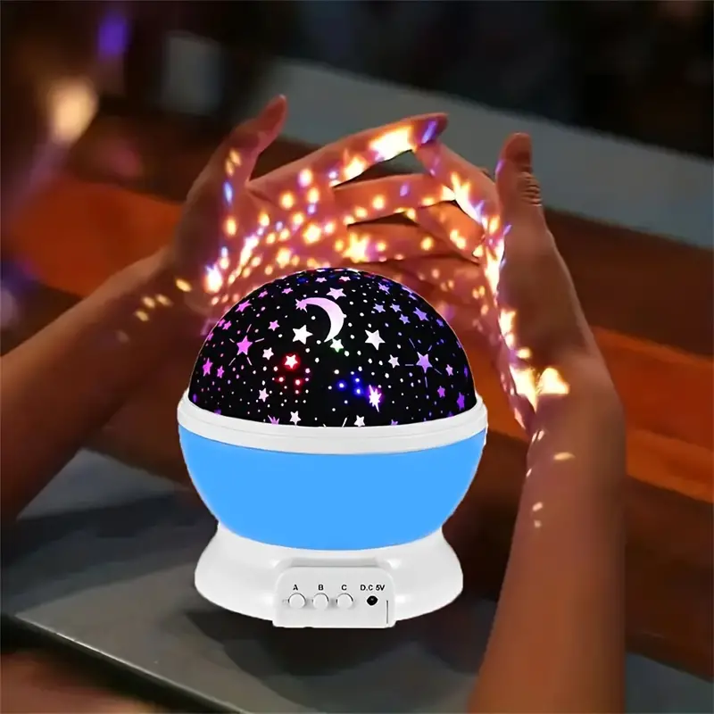 Sterrenprojector Nachtlamp – Magische Kinderen Slaaplamp met Muziek, Kleurrijke Lichtmodi & USB Oplaadbaar voor Rustgevende Nachten