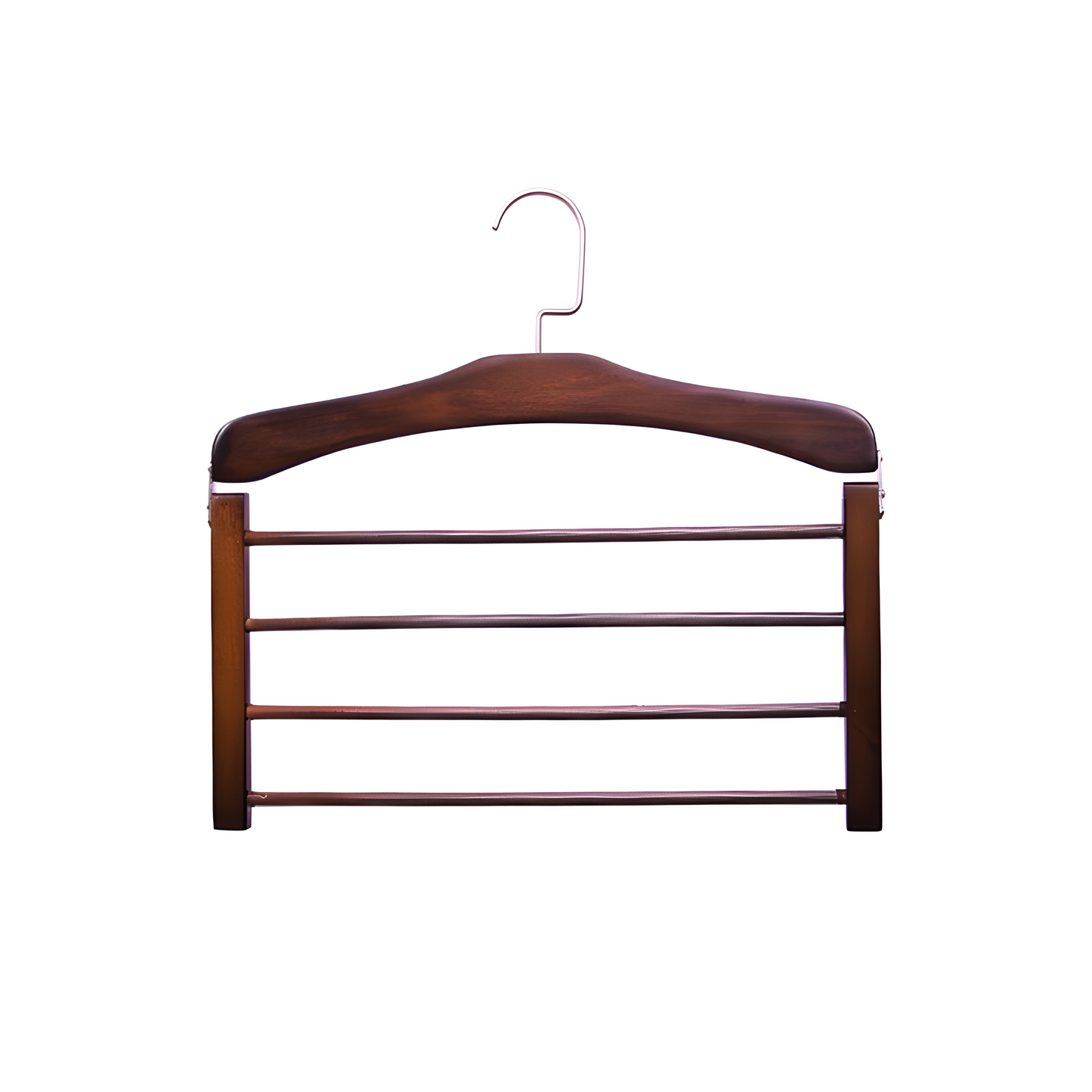 Kleerhanger – Massief Hout met Metalen Details