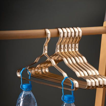 Kleerhangers – Messingkleurig Metaal (Set van 5)