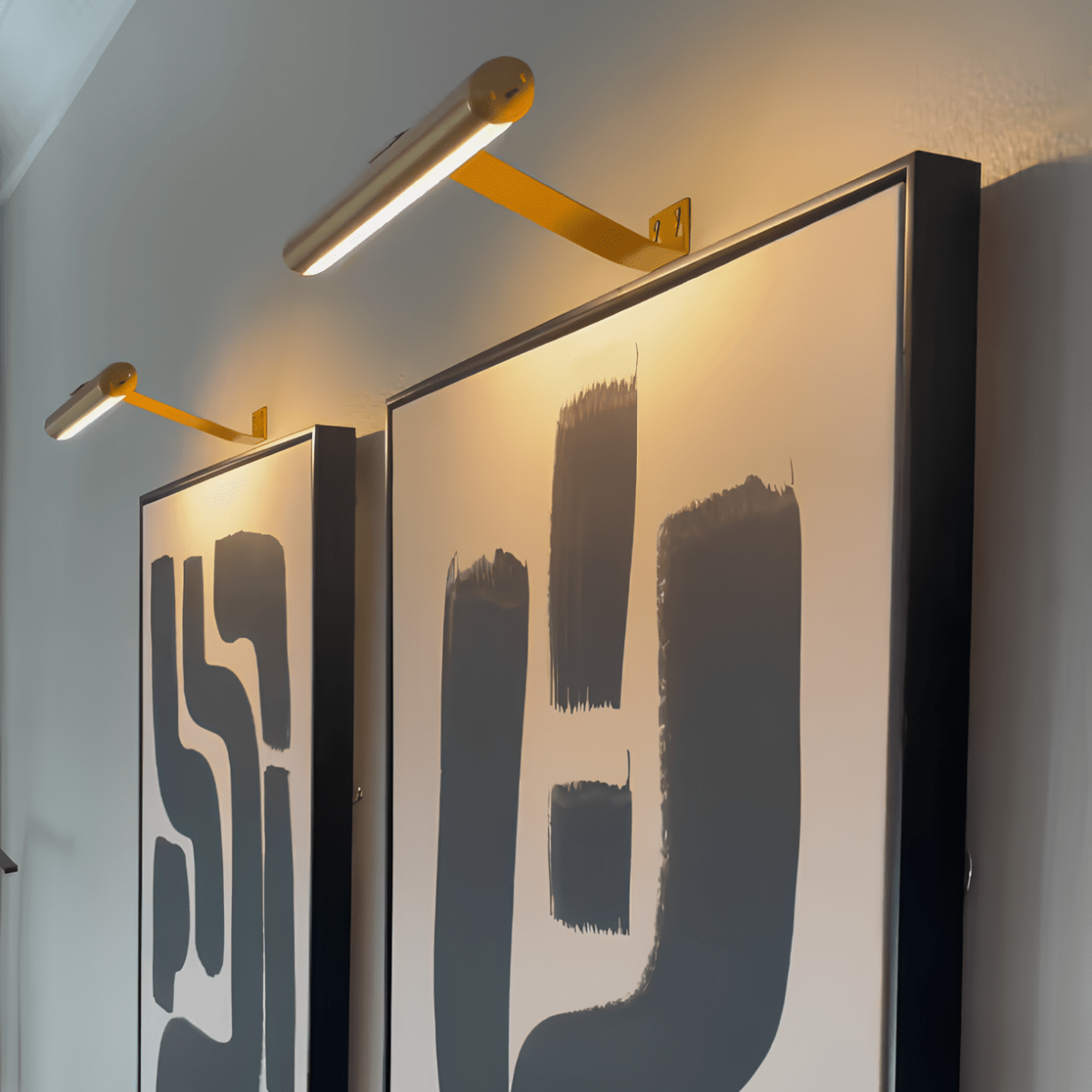 FrameLuxe Schilderij Wandlamp – Draadloze Verlichting voor Kunst en Foto's