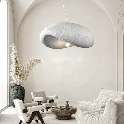 Aurea Minimalistische Hars Plafondlamp – Dimbare Moderne Designlamp met Warm Licht voor Rustige en Stijlvolle Interieurs