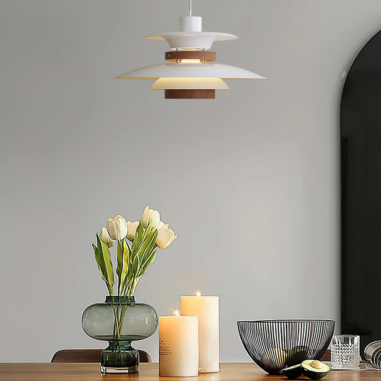 Scandinavische Hanglamp – Minimalistisch Design met Warme Uitstraling