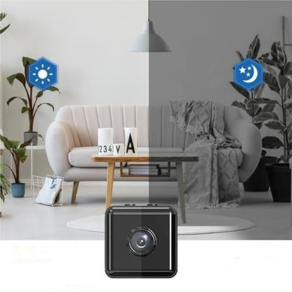 Draadloze Mini Beveiligingscamera – 1080P HD Camera met App-bediening, Lange Batterijduur & Weerbestendig Design | Voor Binnen & Buiten Gebruik