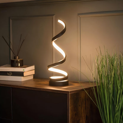 Spiraal Tafellamp - Dimbare LED Verlichting