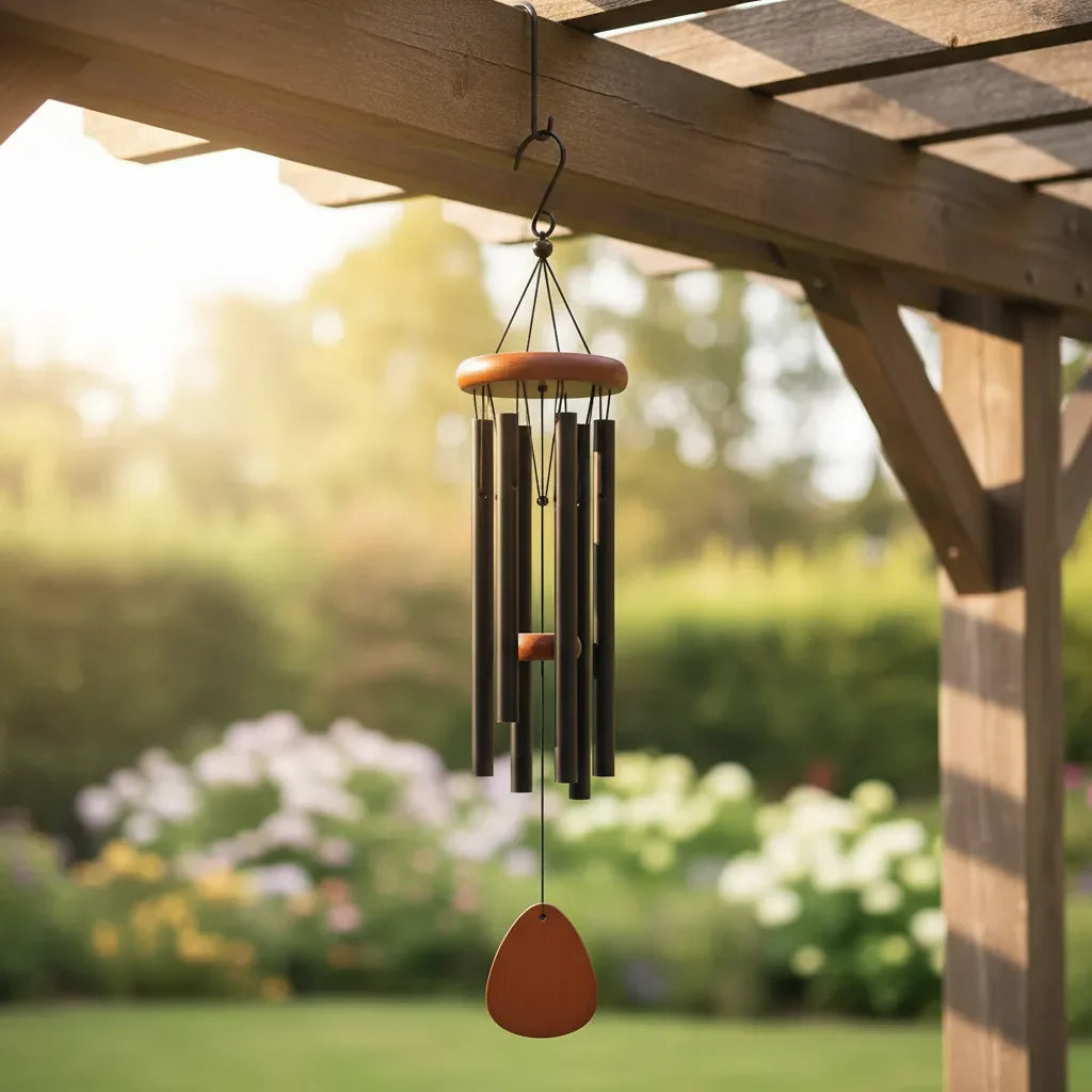 RanaWind | Elegant Aluminium Tuindecoratie Windspel voor Ontspanning 5