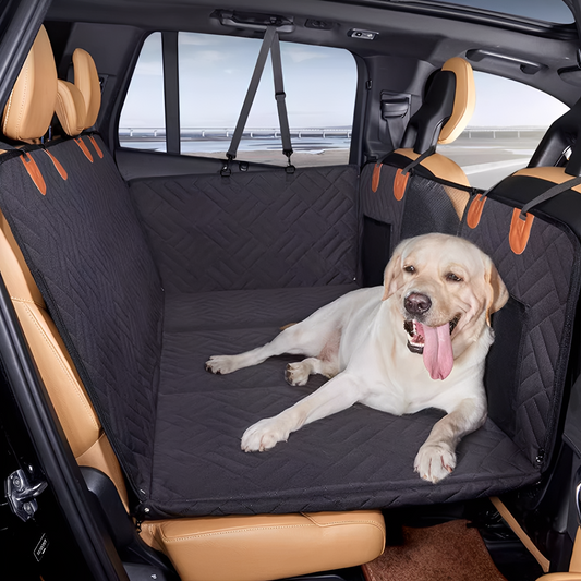 Waterdichte Honden Autohoes – Beschermt Stoelen Tegen Haren, Modder & Krassen met Comfortabele Reispasvorm