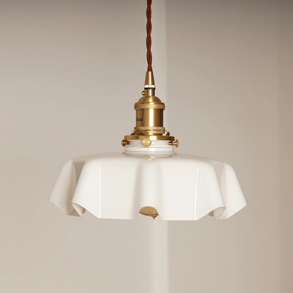 Witte Flower Hanglamp – Elegante Bloemvorm en Tijdloze Luxe