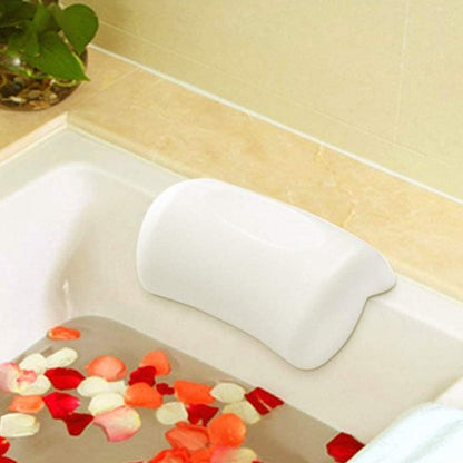 AquaCushion | Luxe Waterdichte Badkussen met Ondersteunende Hoofdsteun 6