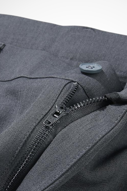 Wijde pantalon met plooien – Strak en moeiteloos stijlvol