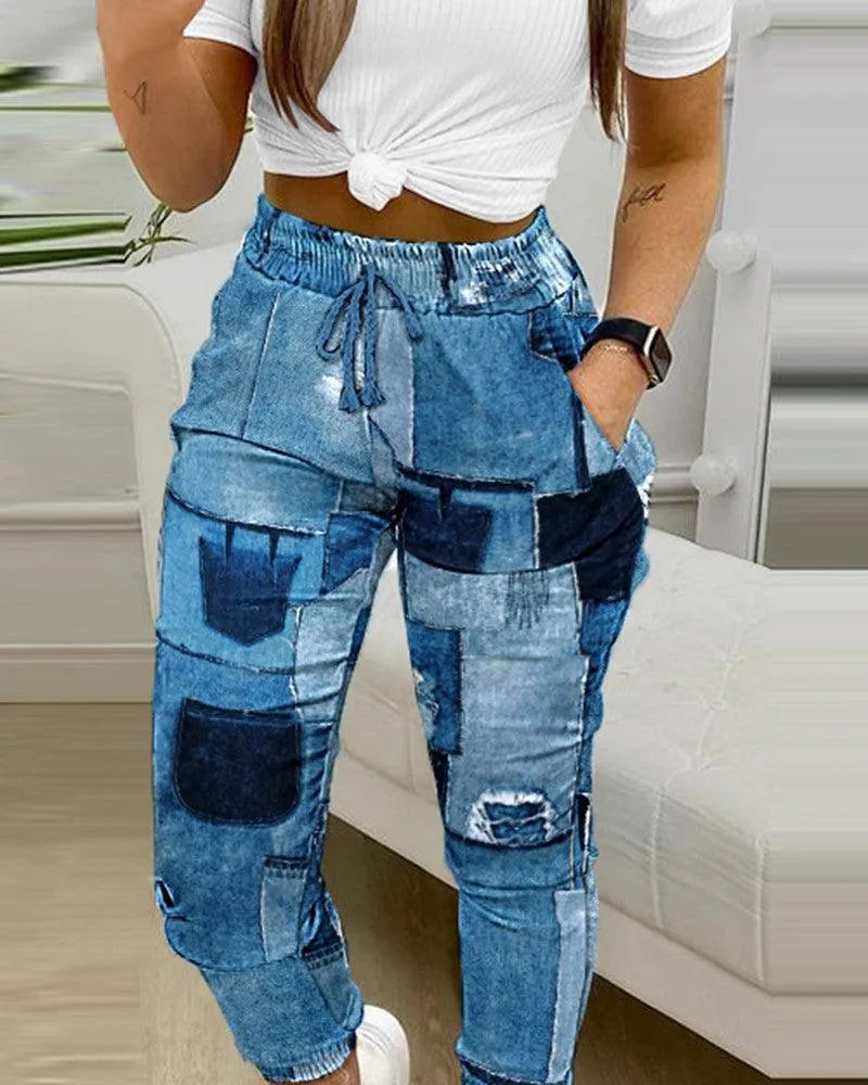 Emma | Comfortabele Stijlvolle Dames Joggingbroek 7