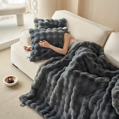 Dubbelzijdige Fleece Deken – Extra Zachte & Warme Pluche Deken voor Elk Seizoen