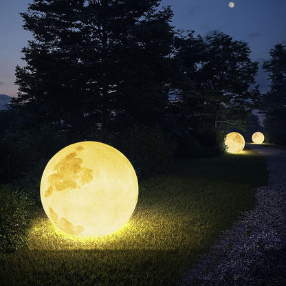 Seléna LED Tuinlamp – Sfeervolle Maanvormige Bollenlamp voor Buiten
