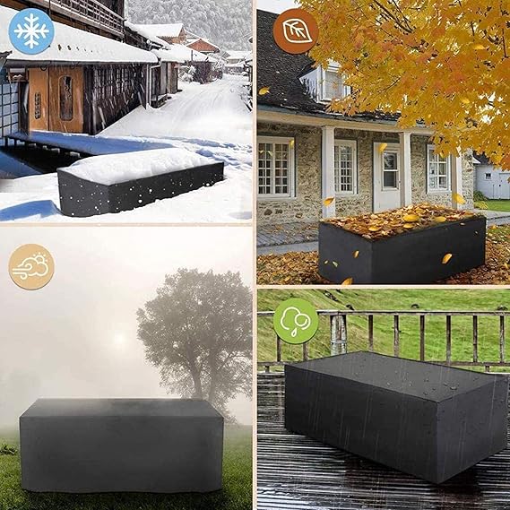 Waterdichte tuinmeubelhoes – UV-bestendig, ademend polyester voor alle seizoenen