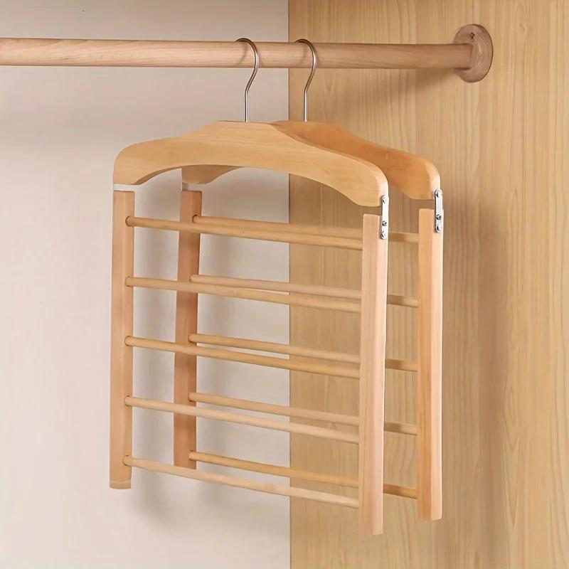 Kleerhanger – Massief Hout met Metalen Details