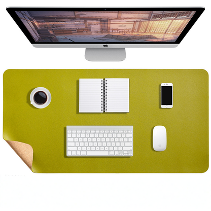 Luxe PU-Leder | Stijlvolle Waterdichte Bureau Onderlegger 9