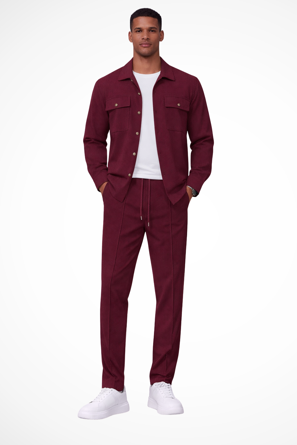 OVERSHIRT SET | Heren set – stoer, strak en moeiteloos stijlvol