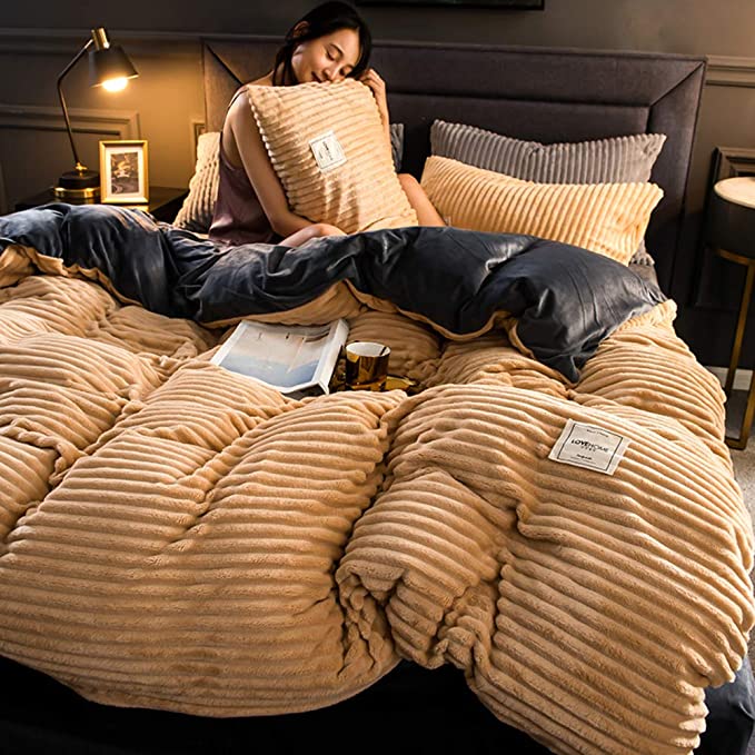 Flanellen Dekbedovertrekset voor de Winter – Zacht, Warm & Verkrijgbaar in Maten en Kleuren