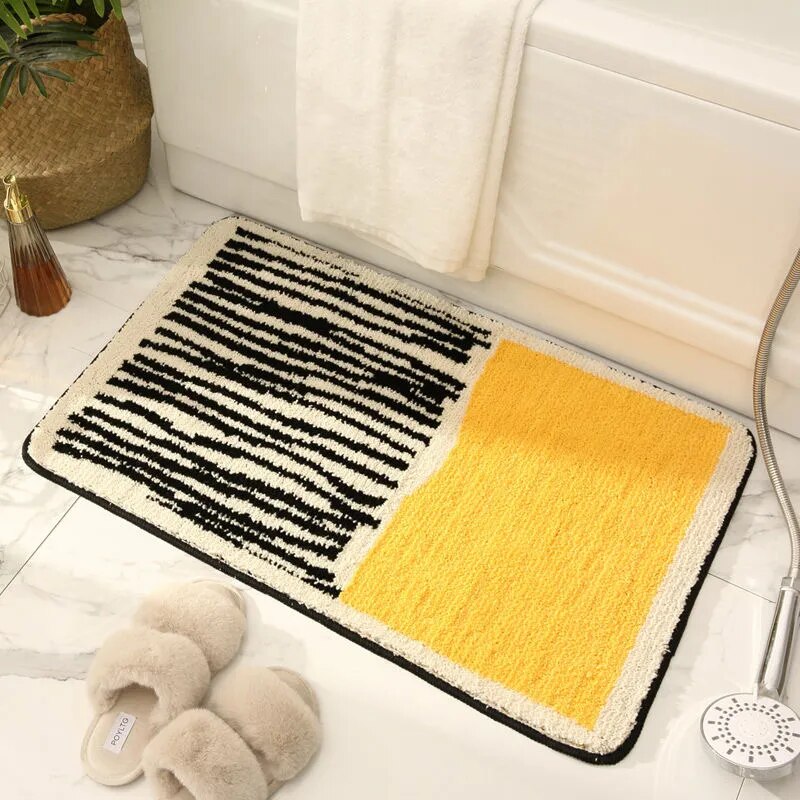 NordicArt | Elegant Abstract Non-Slip Bathroom Mat 7
