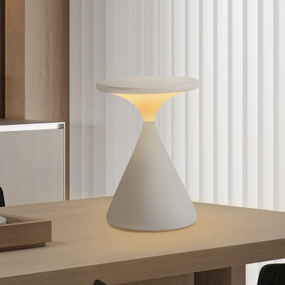 Dimbare LED tafellamp zonder snoer – Moderne acculamp in zand, wit en zwart
