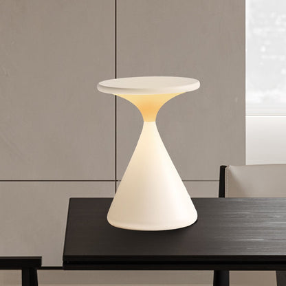 Dimbare LED tafellamp zonder snoer – Moderne acculamp in zand, wit en zwart
