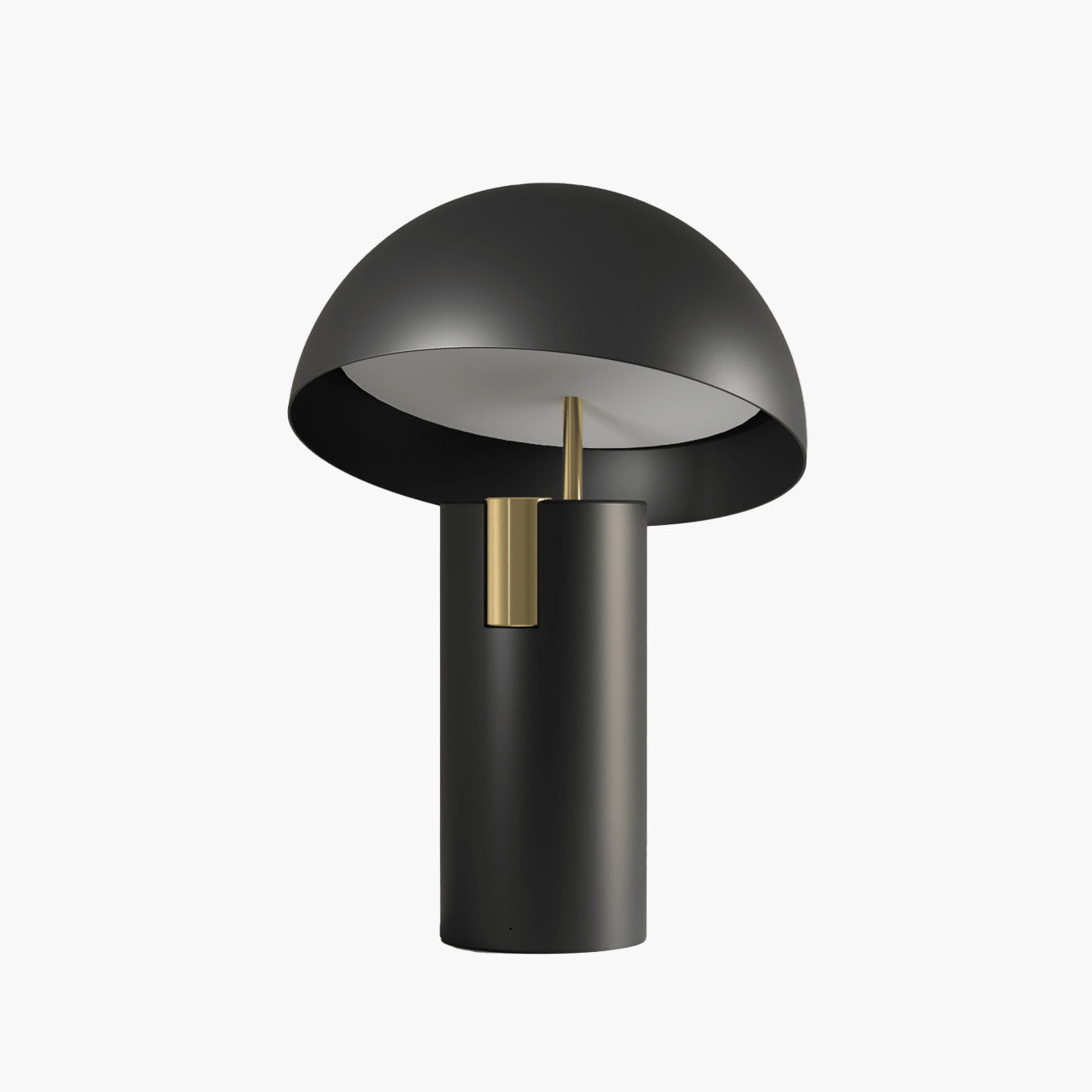 Virella Design Tafellamp – Paddenstoelvormige Lamp in Goud & Wit