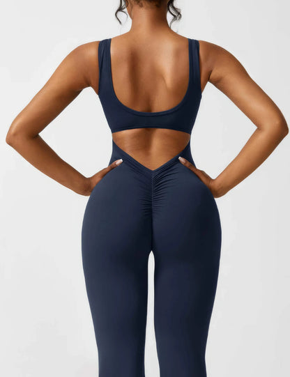 Emma | Elegante Jumpsuit met Uitlopende Pijpen 13