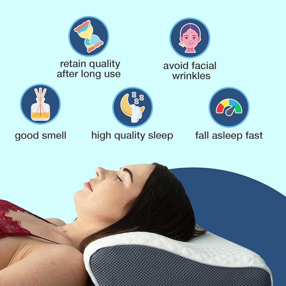 BreatheEase™ Orthopedisch Anti-Snurk Kussen - Ergonomisch Gel Memory Foam
