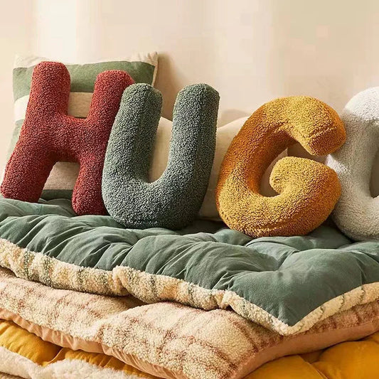 Alfabet Kussen - Decoratief Comfort voor Elke Ruimte | Kinderkamer, Woonkamer & Geschenk