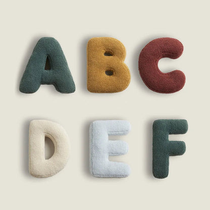 Alfabet Kussen - Decoratief Comfort voor Elke Ruimte | Kinderkamer, Woonkamer & Geschenk