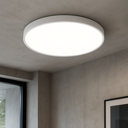 Ultradunne LED Plafondlamp - Strak Design en Warm Licht