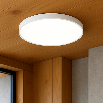 Ultradunne LED Plafondlamp - Strak Design en Warm Licht