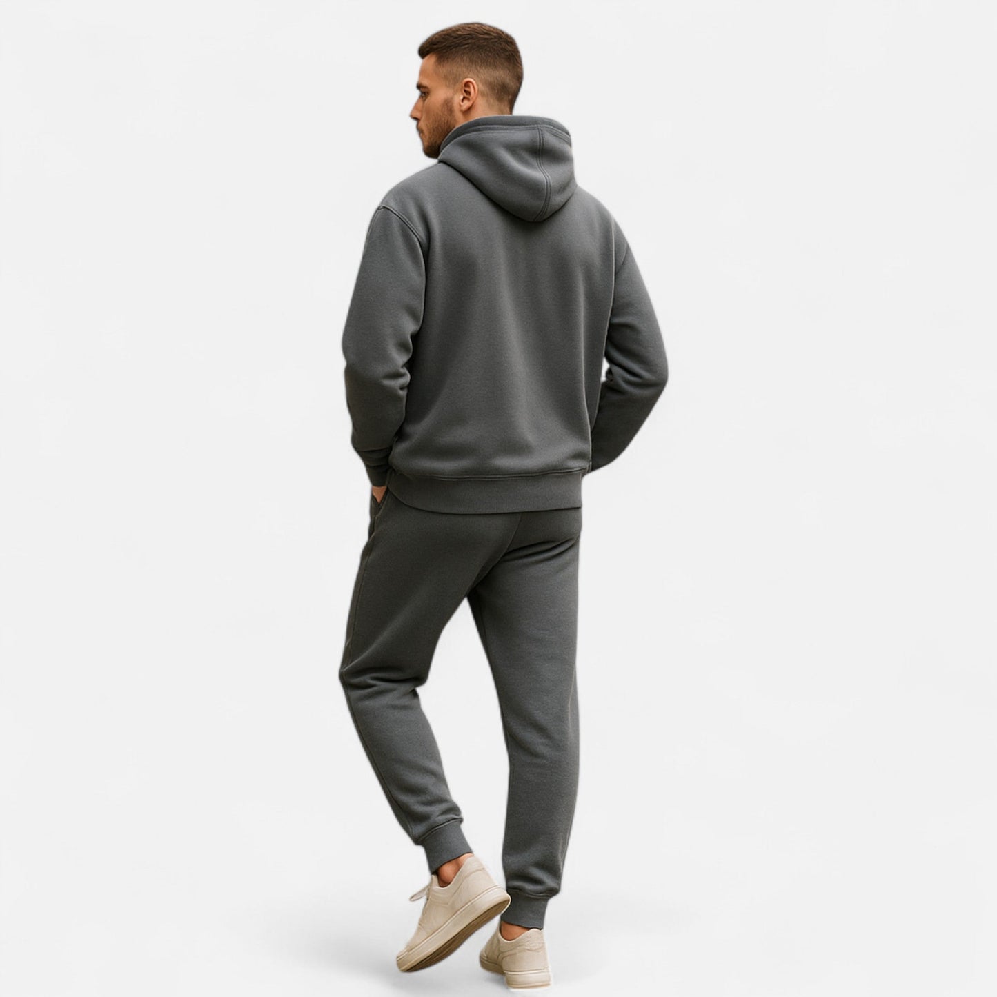 Uniseks zware polarfleece trui