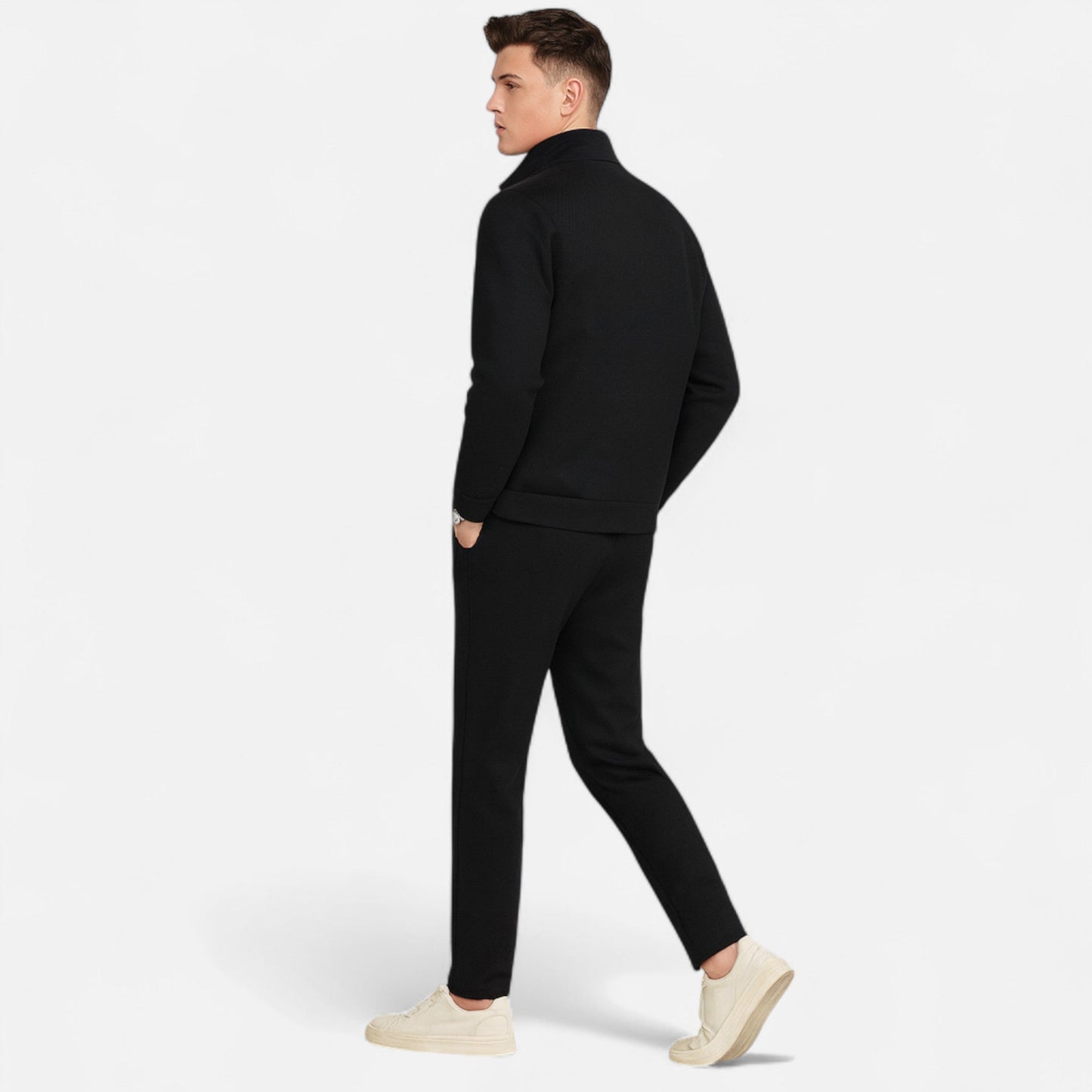 Heren trainingspak met premium comfort en sportieve pasvorm