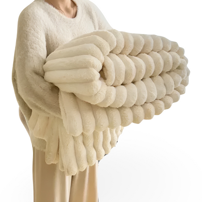 Luxe Pluche Fleece Deken voor Bank & Woonkamer – Zachte Warme Cozy Deken voor Sofa, Winter Deken in Verschillende Kleuren & Formaten