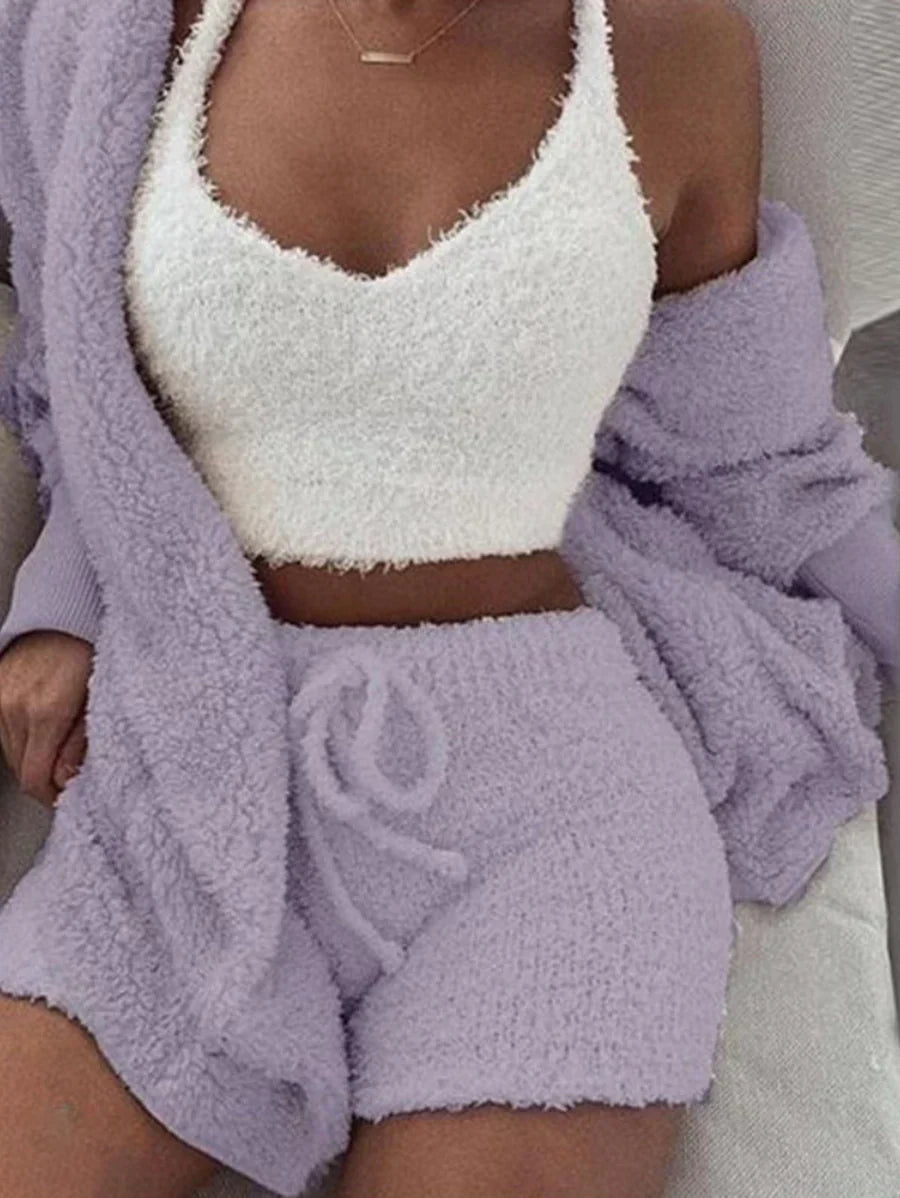 Emma | Cozy Drie-Delige Fleece Set voor Dames 3