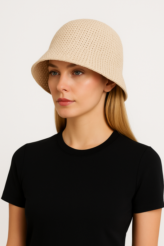 Lichtgewicht Zonnehoed voor Dames – Opvouwbare UV-hoed met Brede Rand en Ademend Materiaal | Elegant Design met Japanse Invloeden | Ideaal voor Strand, Reizen & Zomeroutfits