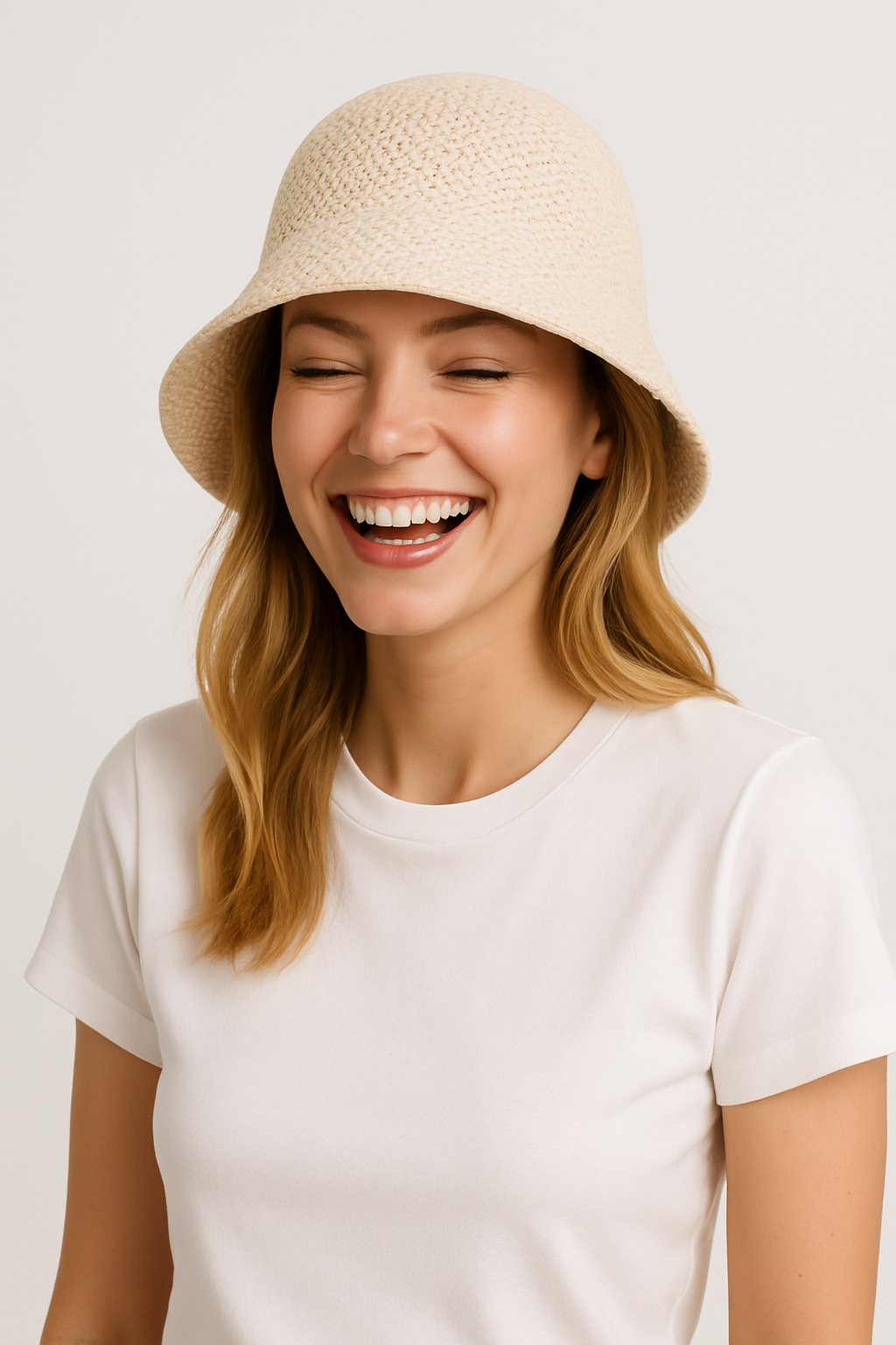 Lichtgewicht Zonnehoed voor Dames – Opvouwbare UV-hoed met Brede Rand en Ademend Materiaal | Elegant Design met Japanse Invloeden | Ideaal voor Strand, Reizen & Zomeroutfits